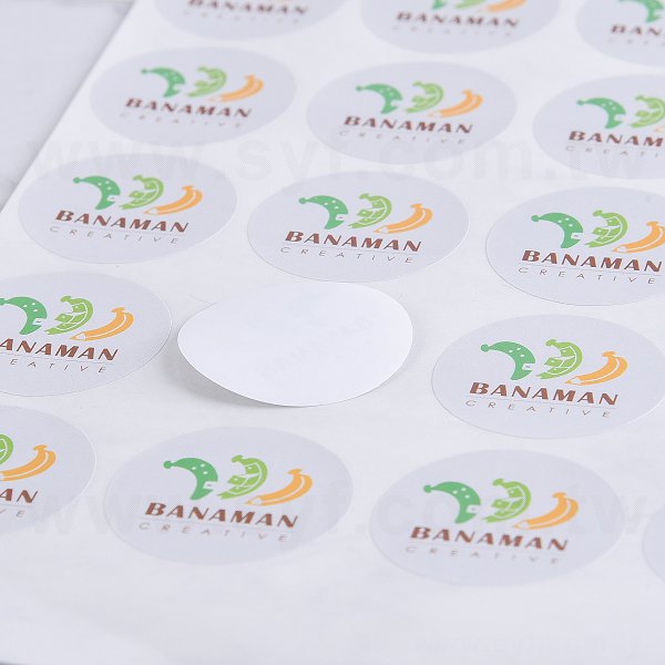 圓形超黏銅版貼紙