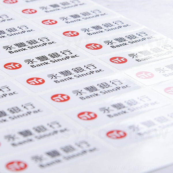 方形超黏銅版貼紙