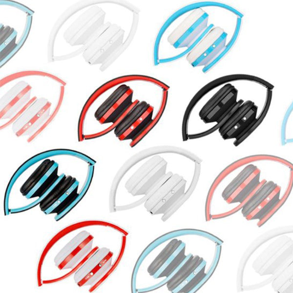 可折疊重低音藍芽無線耳機