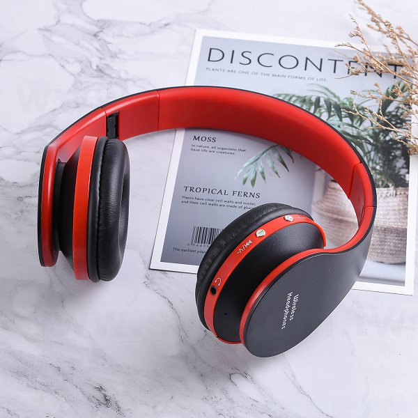 可折疊重低音藍芽無線耳機