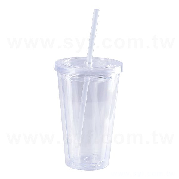 450ml廣告杯吸管杯