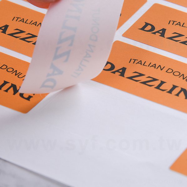 方形超黏銅版貼紙