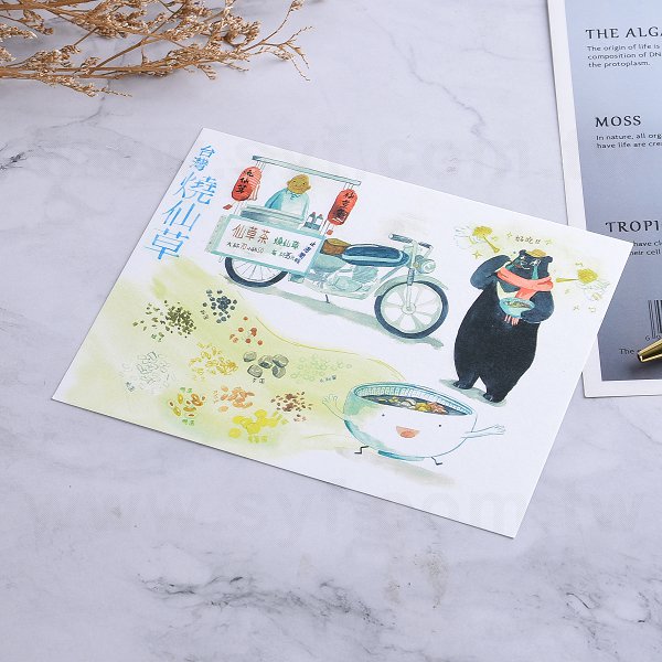 300um象牙卡明信片