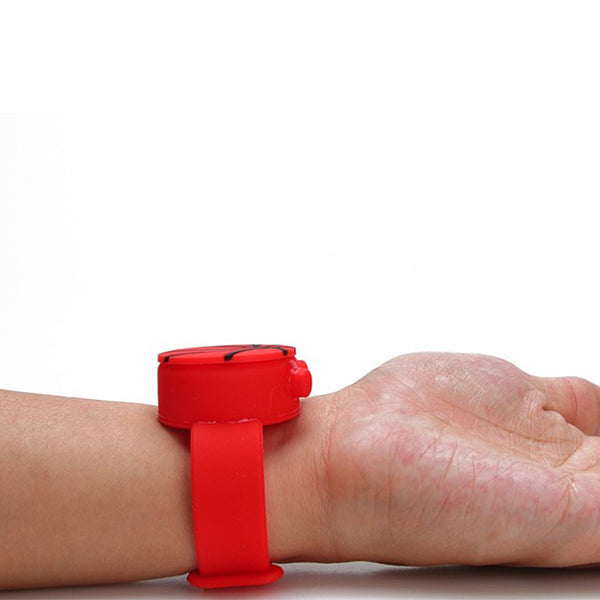 球類造型兒童矽膠消毒液手環