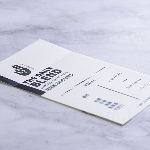 名片型(單張式)貼紙