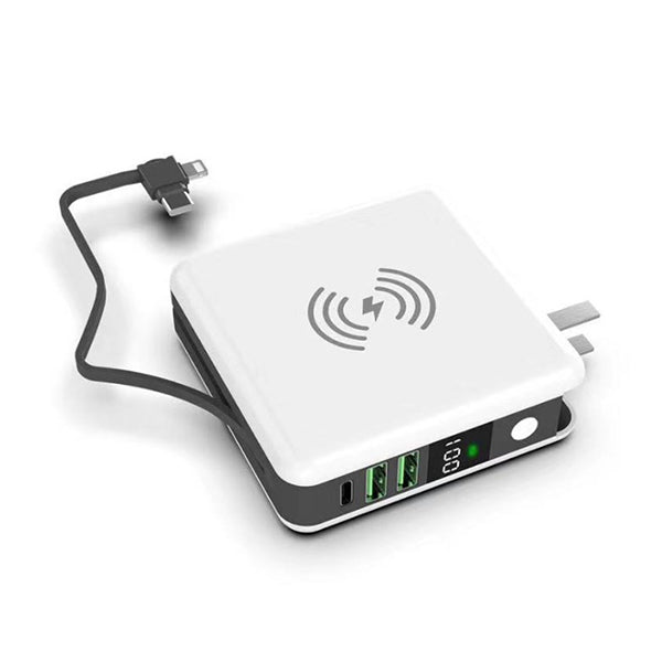 四合一無線行動電源