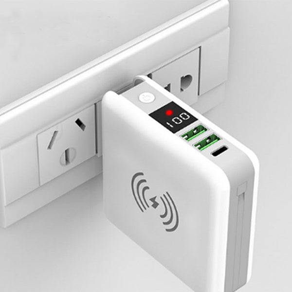 四合一無線行動電源