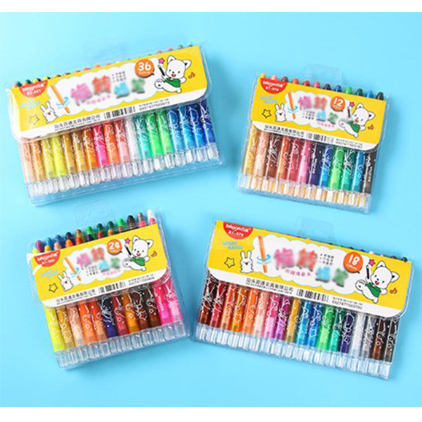 24色旋轉蠟筆組