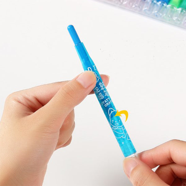 24色旋轉蠟筆組