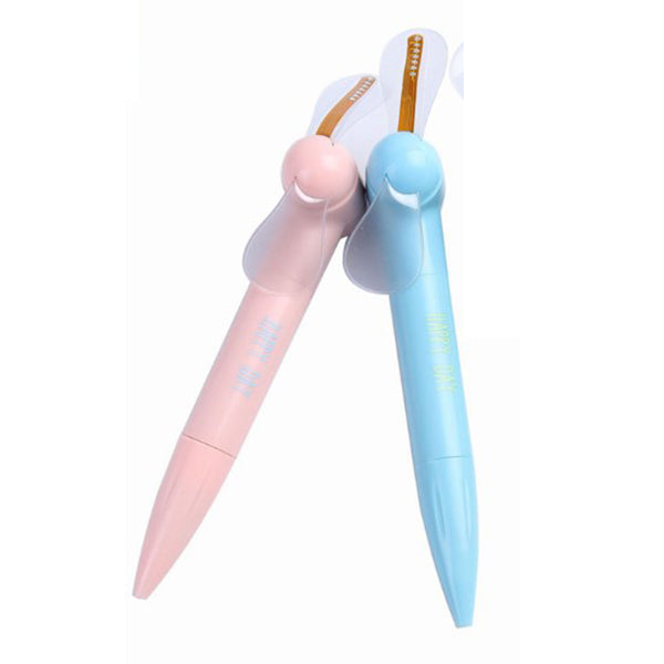 LED閃字風扇造型筆