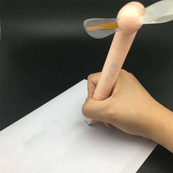 LED閃字風扇造型筆