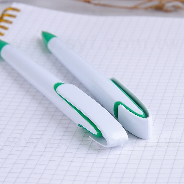 按壓式塑料單色筆