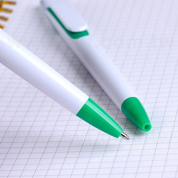 按壓式塑料單色筆