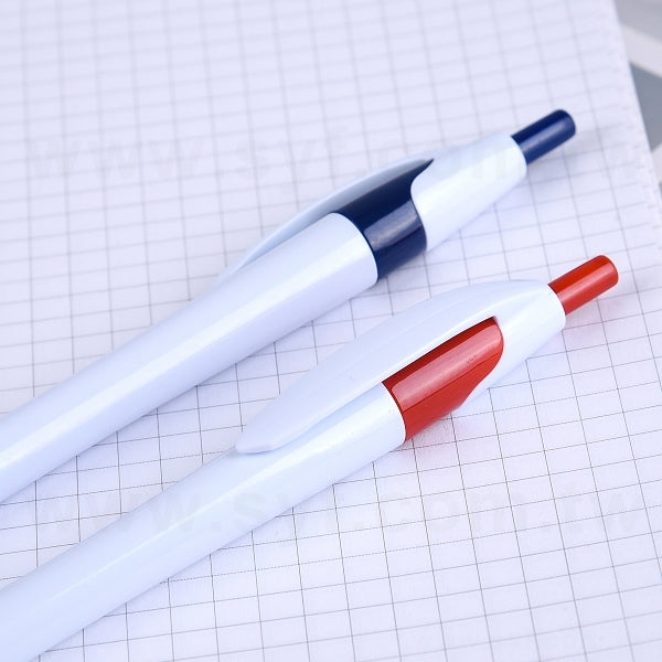 按壓式塑料單色筆