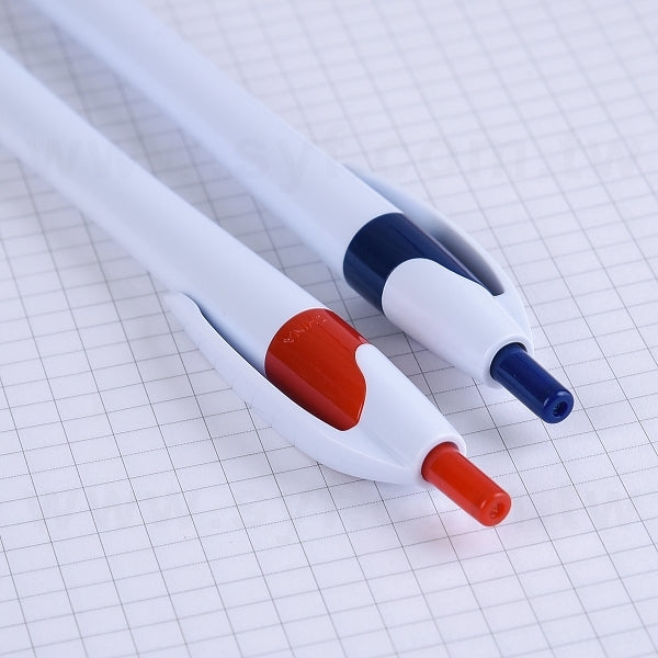 按壓式塑料單色筆