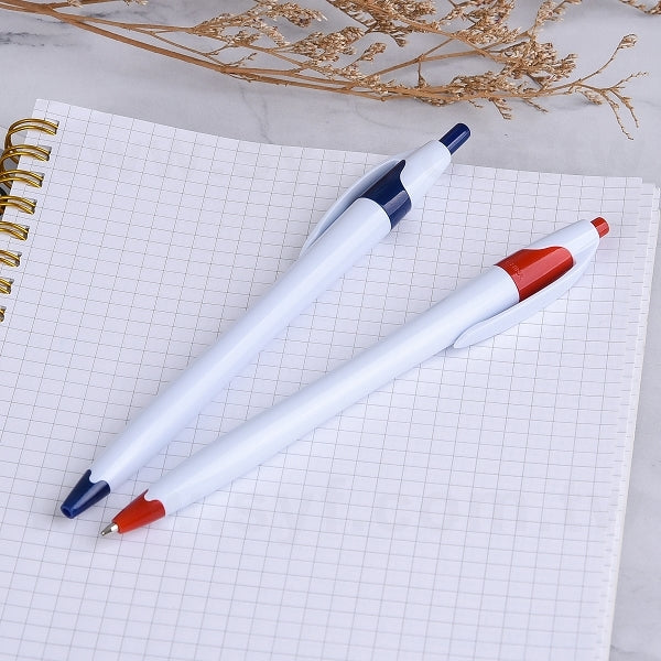 按壓式塑料單色筆