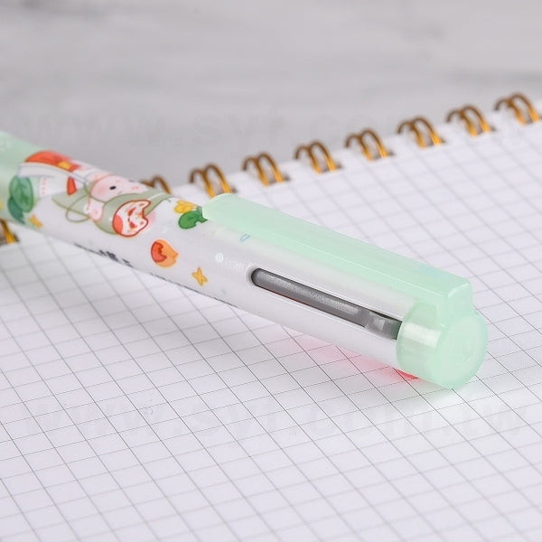 3色塑料筆桿多色筆