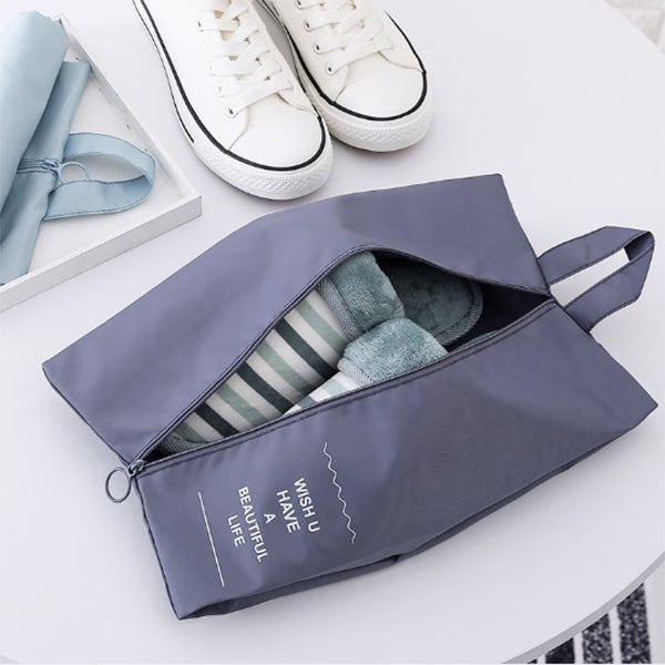 手提鞋子防水收納袋