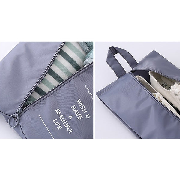 手提鞋子防水收納袋