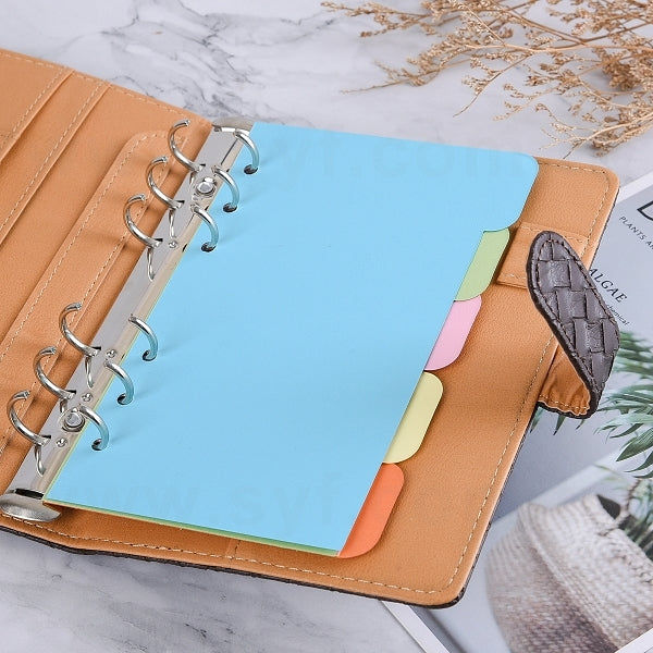 32K工商日誌-萬用手冊6孔彩色厚卡紙隔板-工商日誌配件內頁