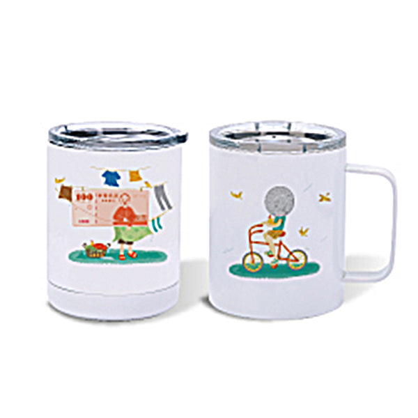 平口馬克保溫杯