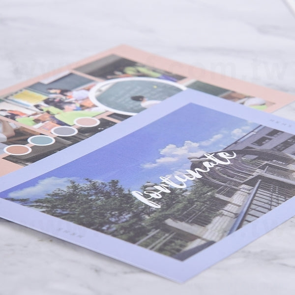 象牙卡300um明信片製作