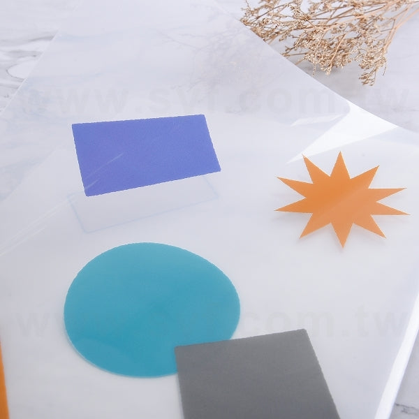 A4三層L夾-全白墨PP材質彩色印刷180um