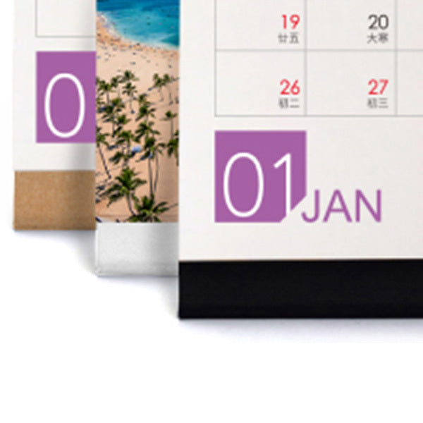 明信片桌曆