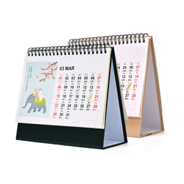雷雕桌曆貼