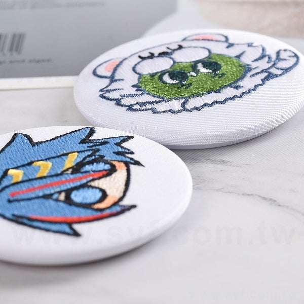 58mm圓形刺繡胸章