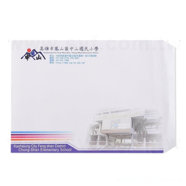 4K中式彩色信封