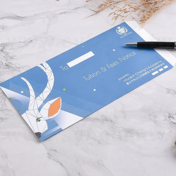 12K中式彩色信封