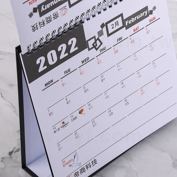 三角桌曆禮贈品印刷