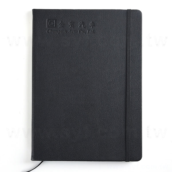 16K皮革烙凹精裝工商日誌