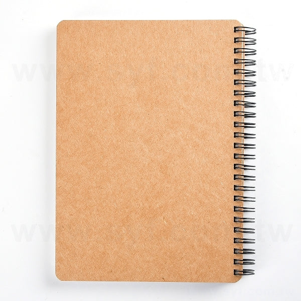 25K經典復古牛皮紙環裝筆記本