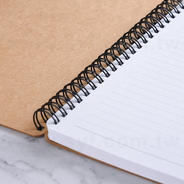 25K經典復古牛皮紙環裝筆記本