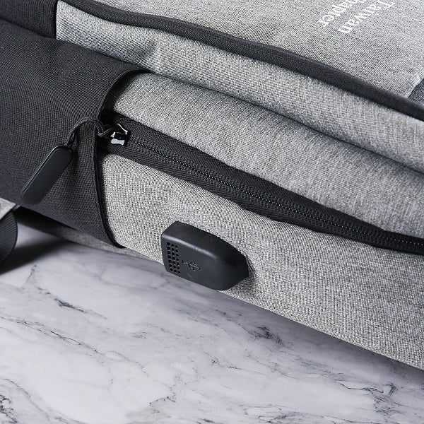 防潑水16吋商務電腦背包