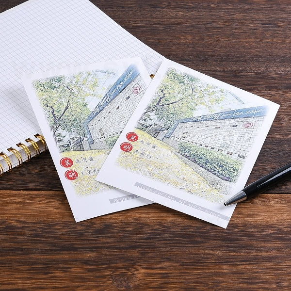 銅西卡200P明信片製作