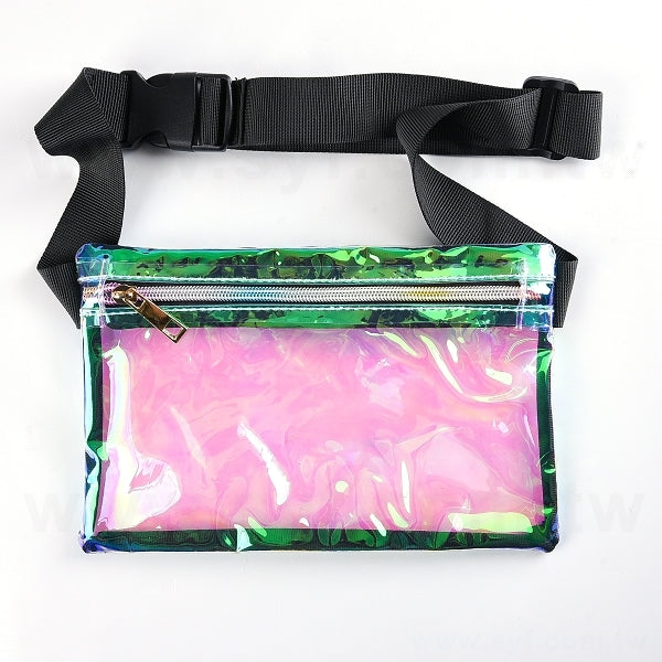 炫彩透明斜跨包
