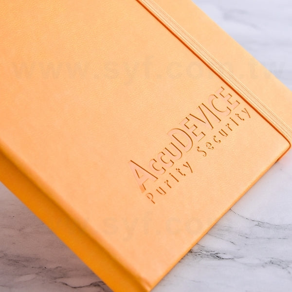 25K鬆緊束帶PU筆記本