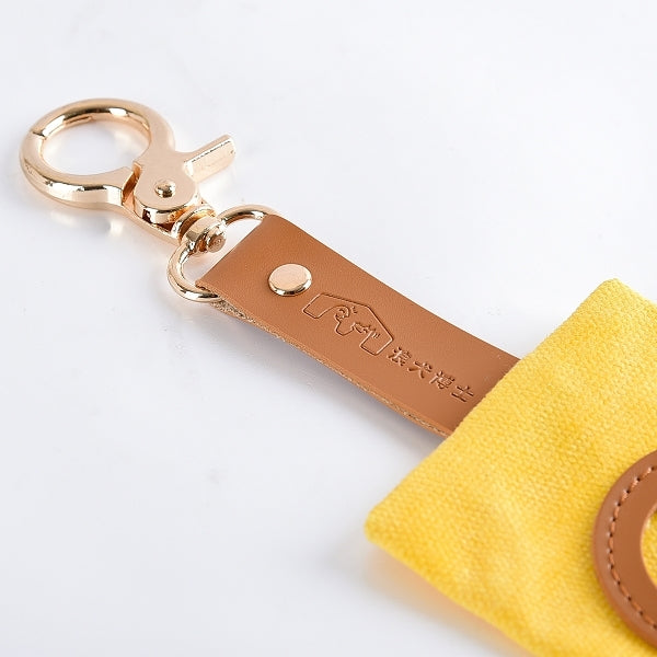 簡約風帆布寵物撿便袋