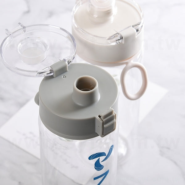 600ml彈跳蓋塑膠水杯