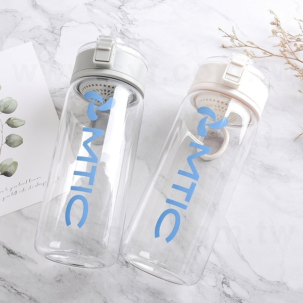 600ml彈跳蓋塑膠水杯