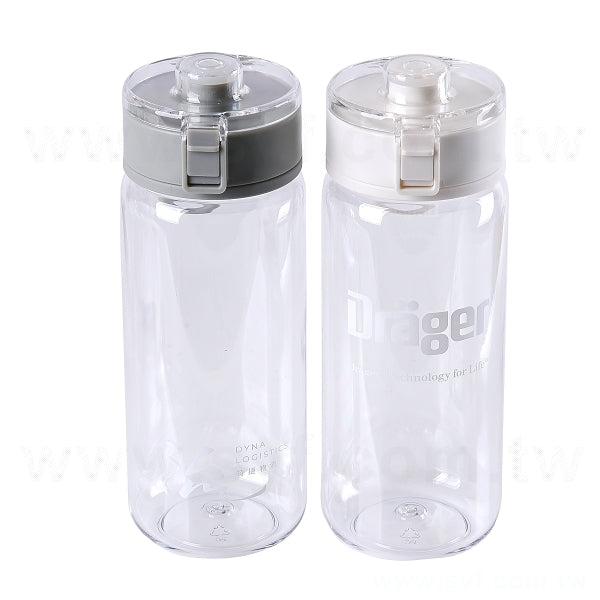 600ml彈跳蓋塑膠水杯