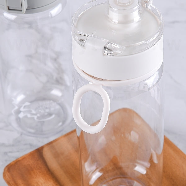 600ml彈跳蓋塑膠水杯