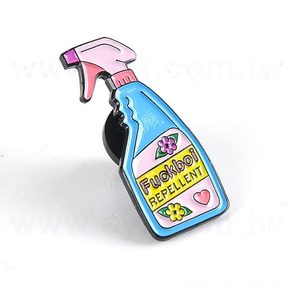 電泳黑色金屬徽章