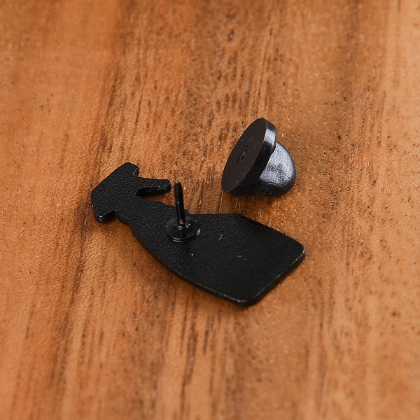 電泳黑色金屬徽章