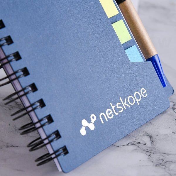 環裝筆記本-尺寸9x12.9cm五色標/附筆線圈記事本-資訊科技-科迪股份有限公司-推薦款