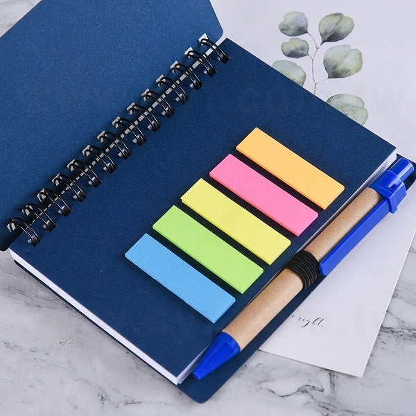 環裝筆記本-尺寸9x12.9cm五色標/附筆線圈記事本-資訊科技-科迪股份有限公司-推薦款