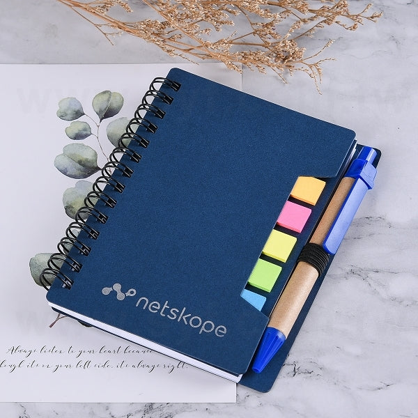 環裝筆記本-尺寸9x12.9cm五色標/附筆線圈記事本-資訊科技-科迪股份有限公司-推薦款